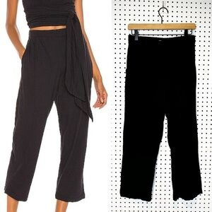 Free People Beach | Nikki Wide Leg Lounge Pants in Black Sz. Small